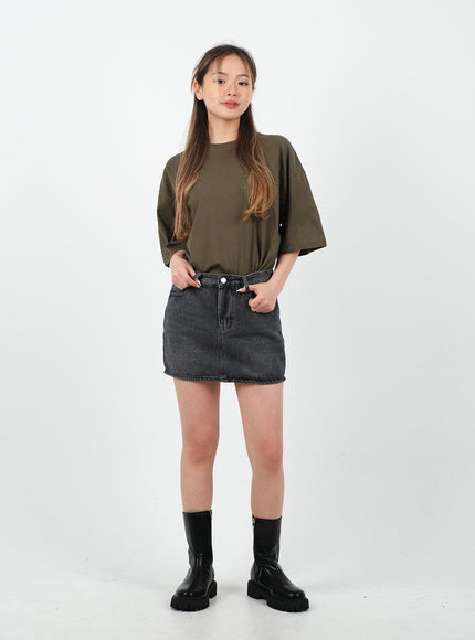 Basic Loose Fit Oversized T-shirt CA26