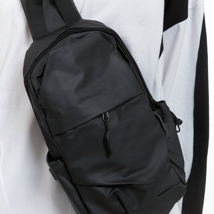 mens-pocket-shoulder-hip-sack-is419 / Black