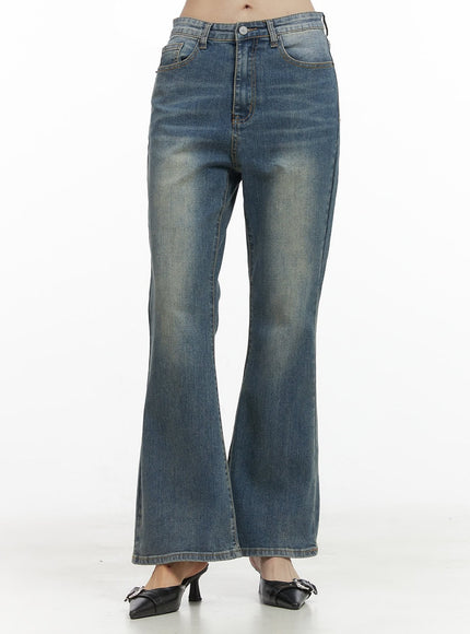 skye-washed-long-bootcut-jeans-oo401 / Blue