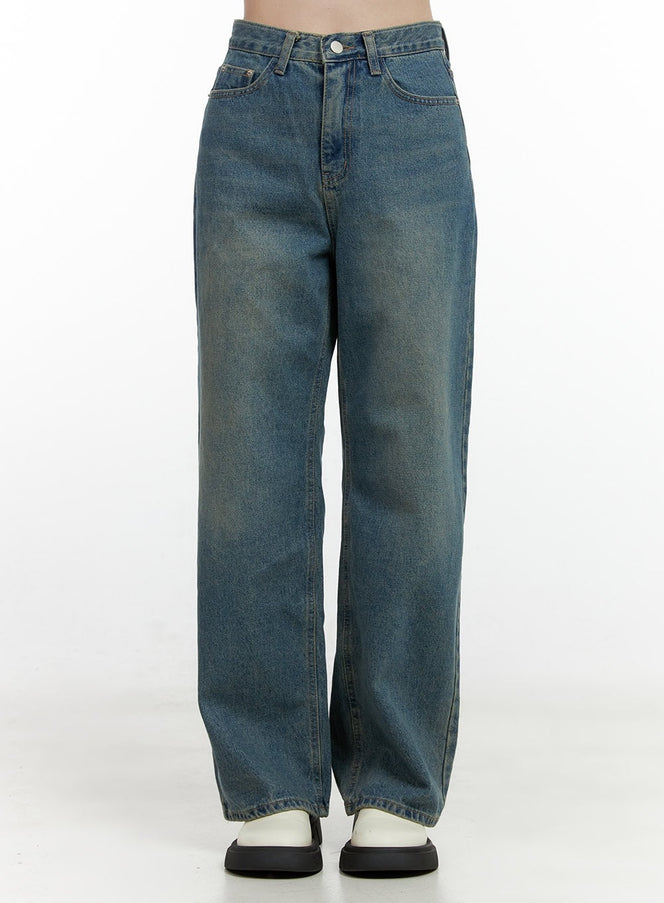 jovie-washed-wide-leg-jeans-on408 / Blue