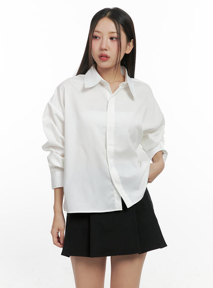 serene-solid-long-sleeve-shirt-cn415 / White