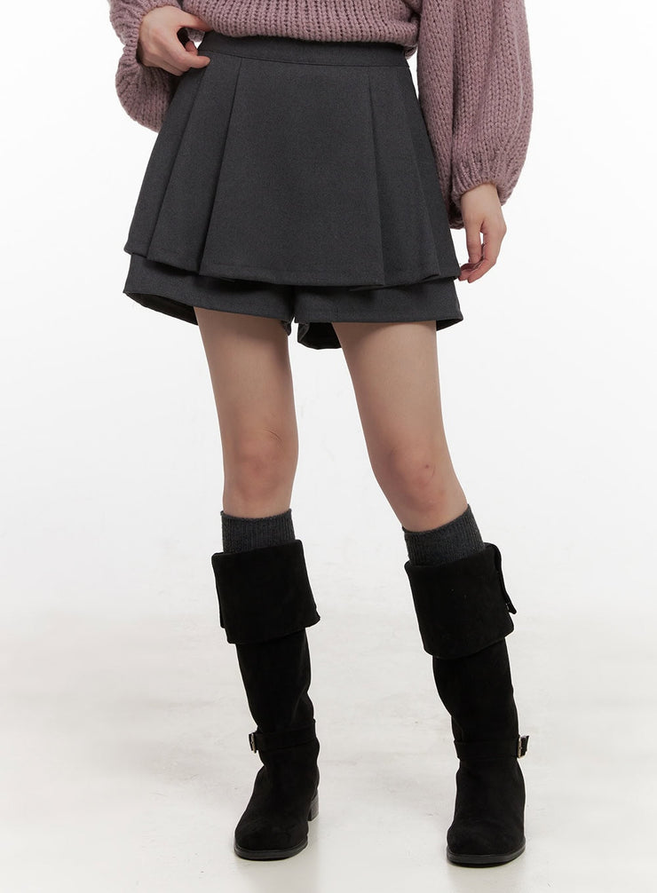 Cozy Pleated Bliss Skort CJ502