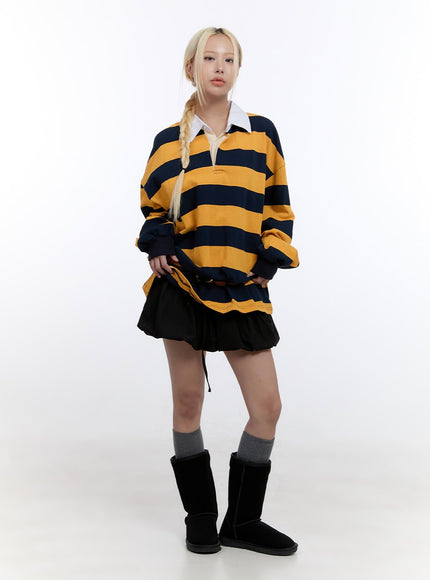 oversized-button-collared-stripe-shirt-co422