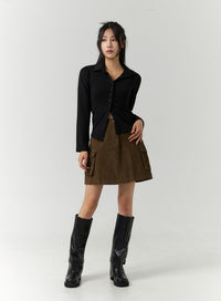 corduroy-cargo-mini-skirt-cn321