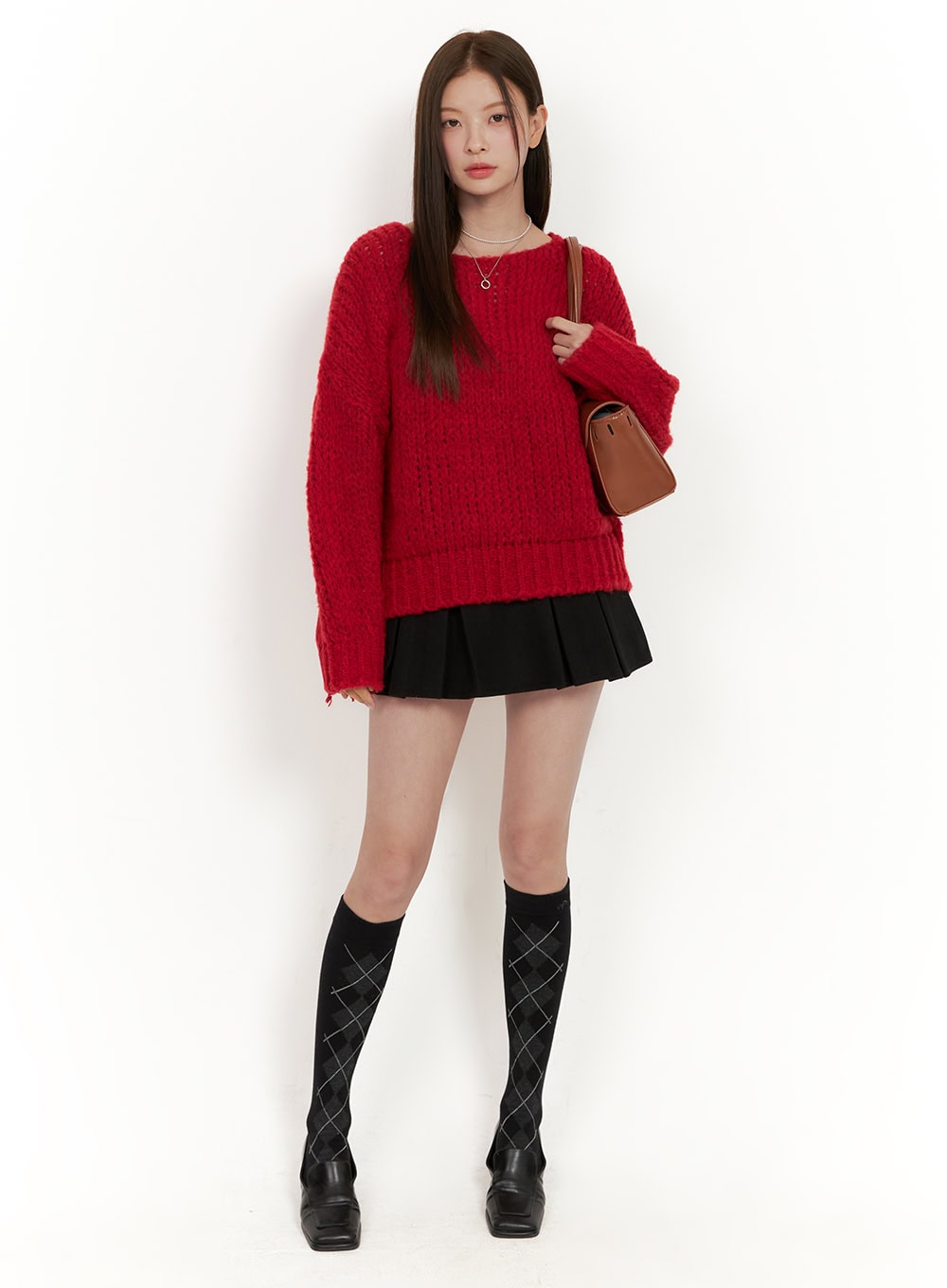 one-shoulder-solid-sweater-od412