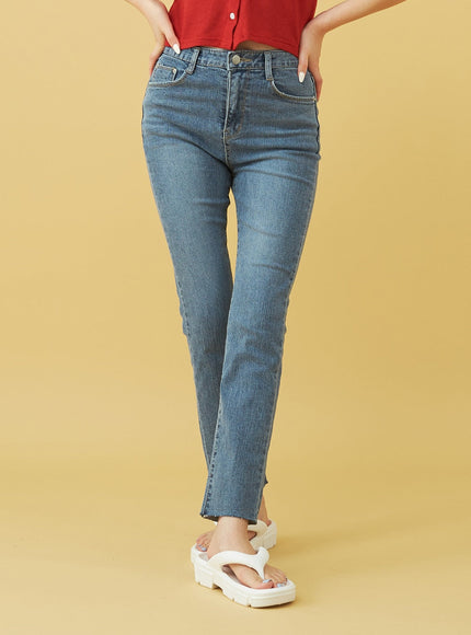 Vintage Style Skinny Jeans BU18