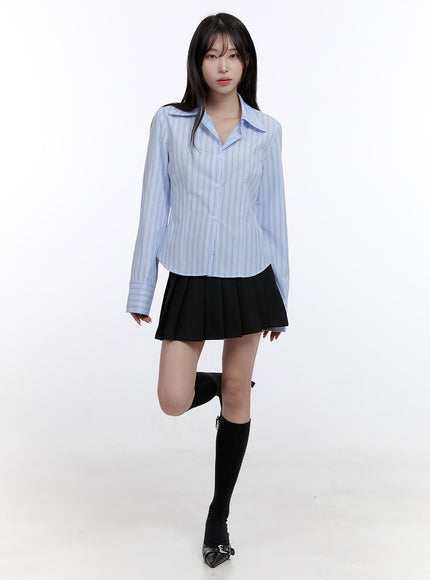 pleated-label-waist-mini-skirt-co418