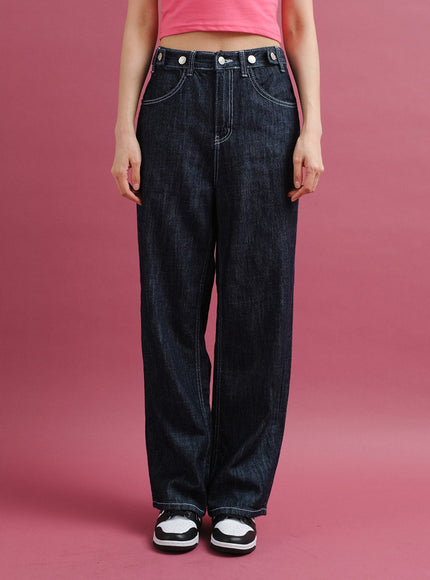 Summer Wide Leg Denim Pants CY25