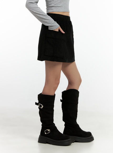 cargo-pocket-mini-skirt-cn404