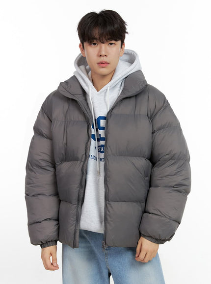 mens-long-sleeve-nylon-puffer-coat-in422