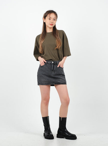 Basic Loose Fit Oversized T-shirt CA26