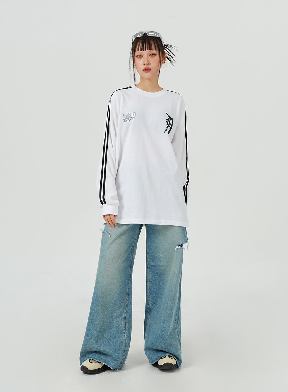 Graphic Oversized Top Unisex CM313