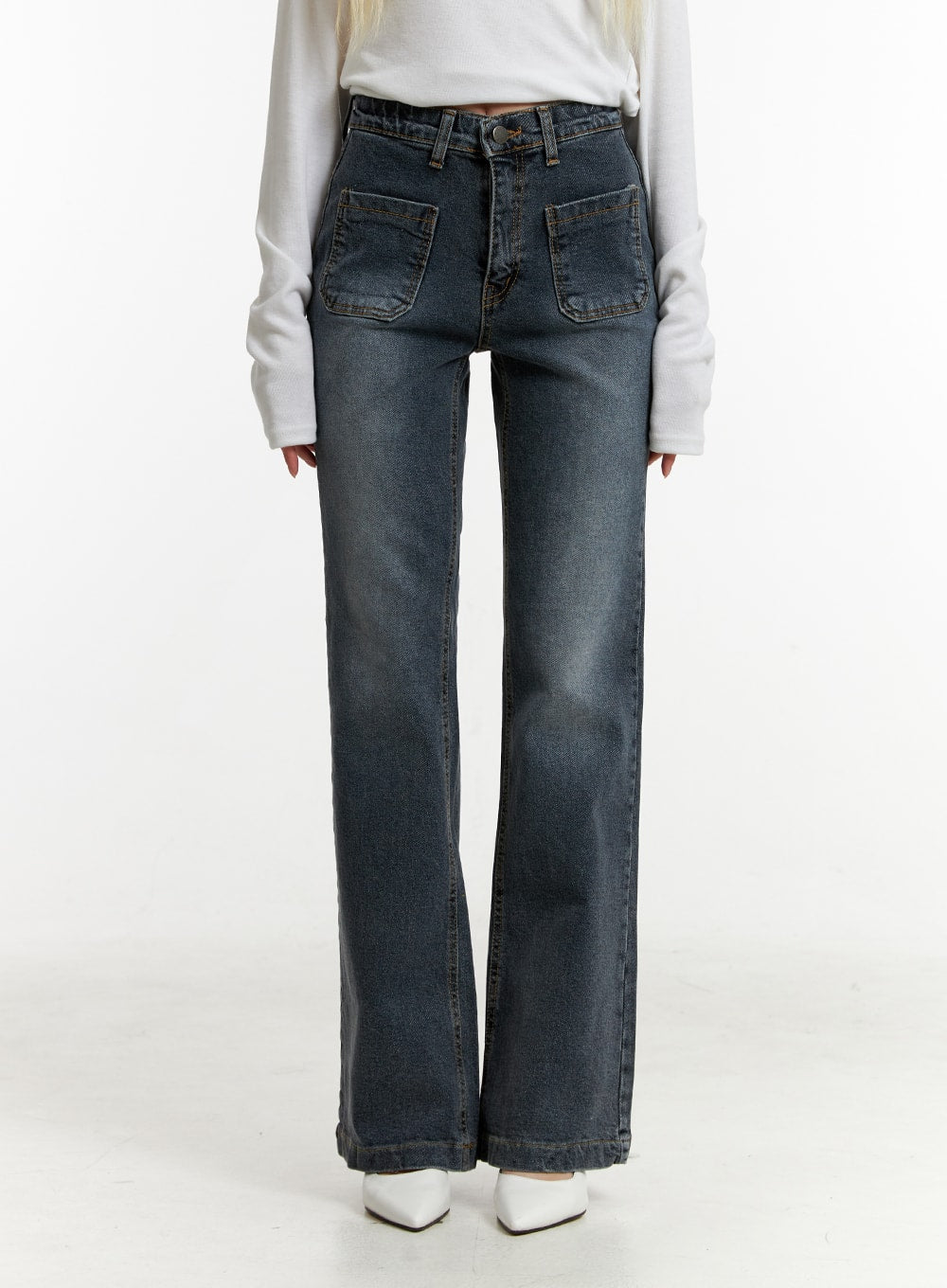 pocketed-bootcut-jeans-id315