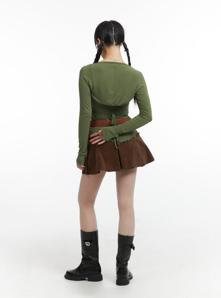 mid-waist-solid-pleated-mini-skirt-ij411