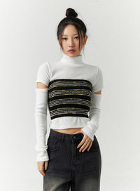 stripe-layered-tube-top-cd304