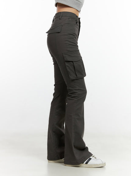 slim-fit-solid-cargo-pants-cn405