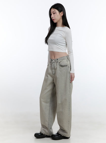 Vicky Vintage Wide-Leg Jeans CJ520