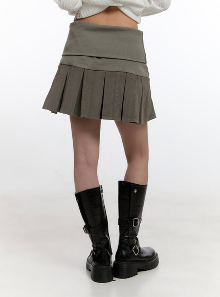 cotton-pleated-mini-skirt-cn425