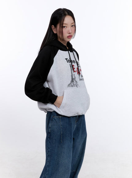 Casual Oversized Graphic Hoodie CJ513