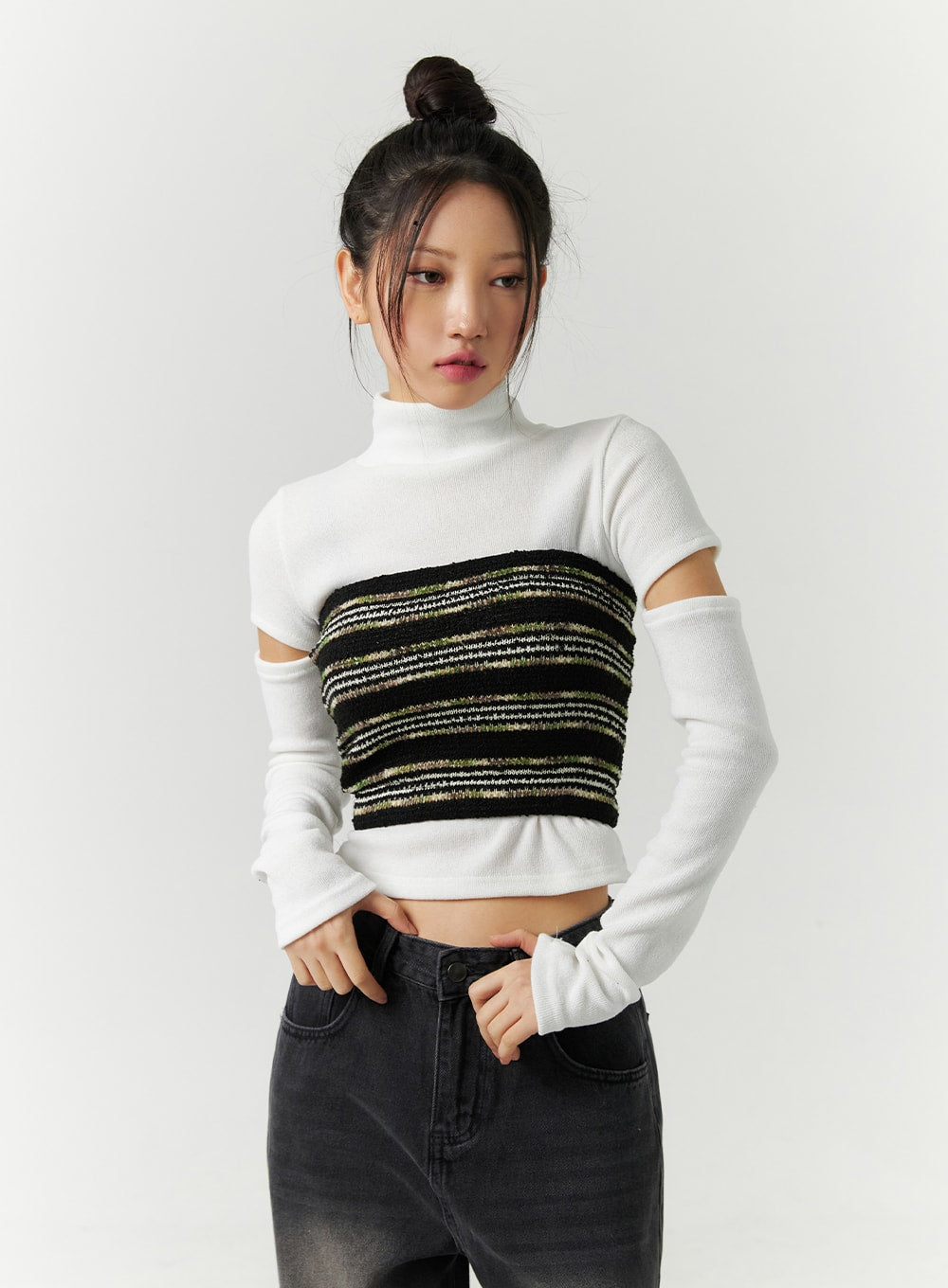 stripe-layered-tube-top-cd304