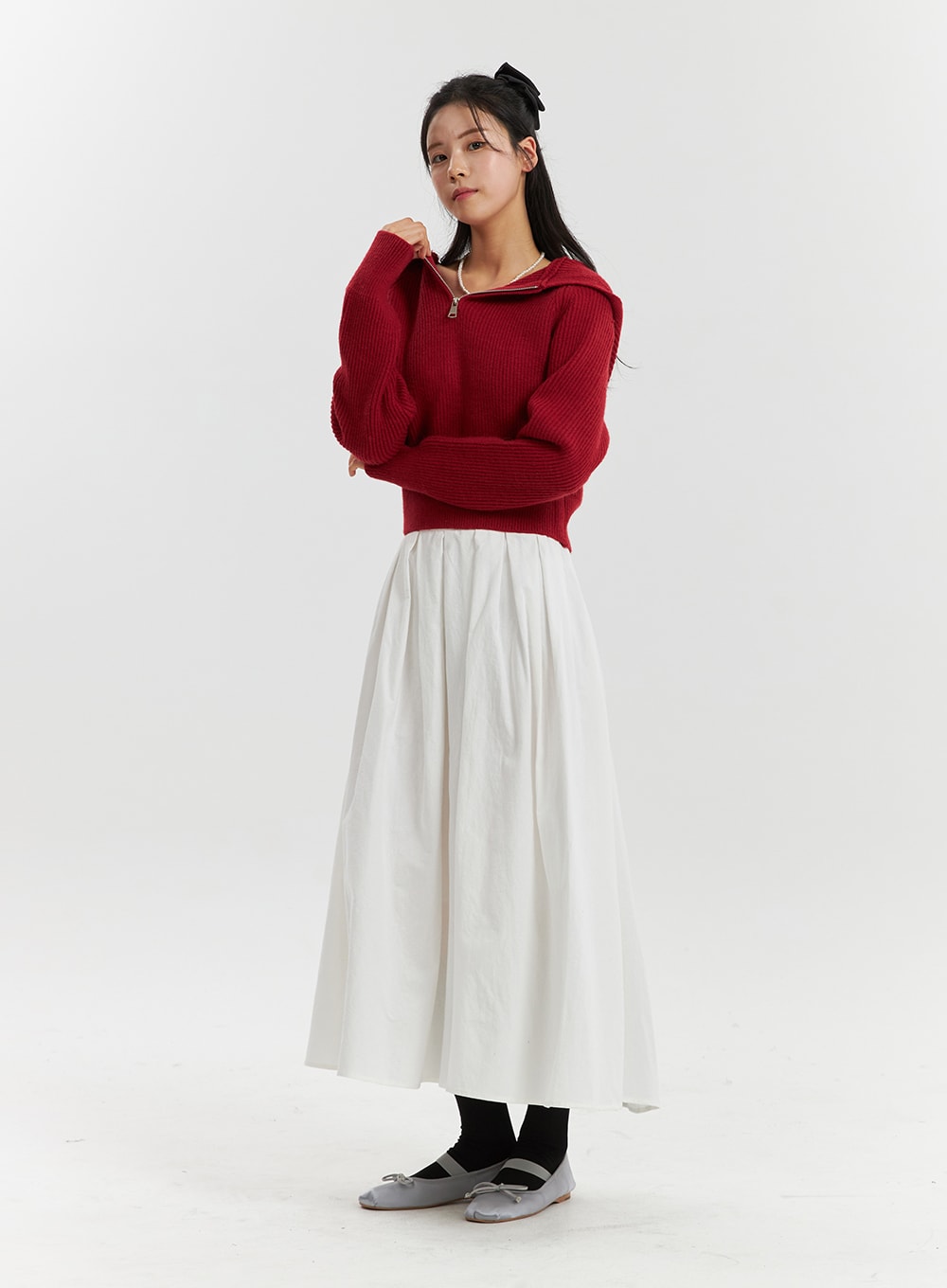 solid-waist-banding-maxi-skirt-od320