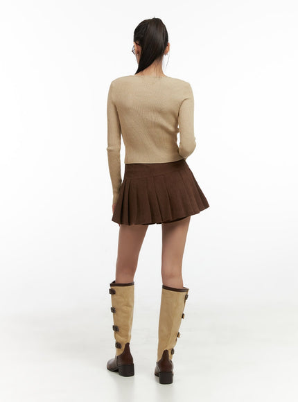 pleated-corduroy-mini-skirt-co424