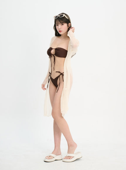 Cover-Up Mesh Robe IM302