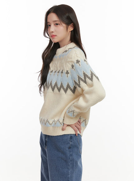 nordic-knit-round-neck-sweater-on429