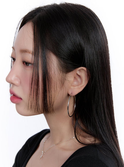 Elegant Hoop Earrings CJ513