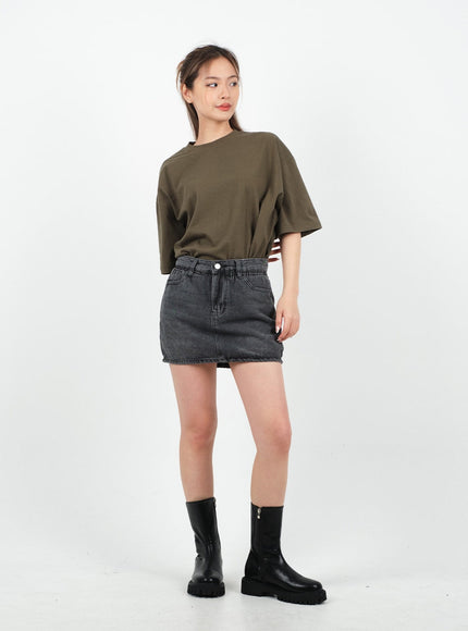 Basic Loose Fit Oversized T-shirt CA26