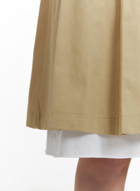 solid-two-layered-pleated-midi-skirt-om425