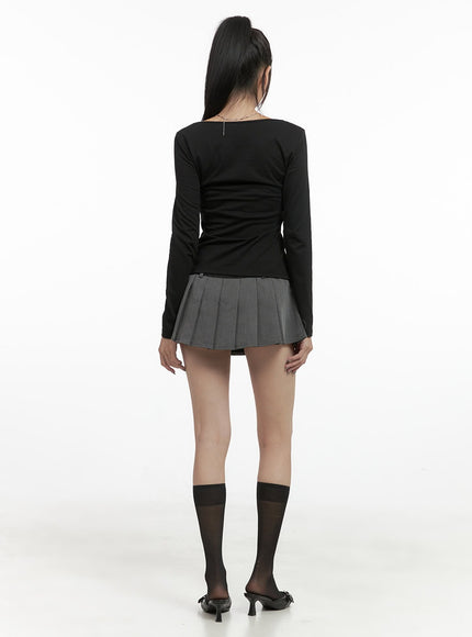 ribbon-pleated-mini-skirt-oo401