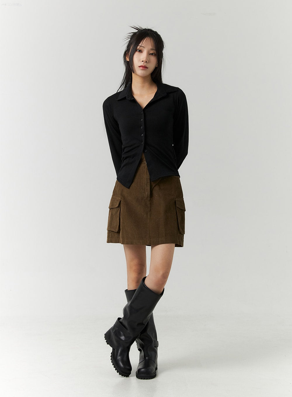 corduroy-cargo-mini-skirt-cn321