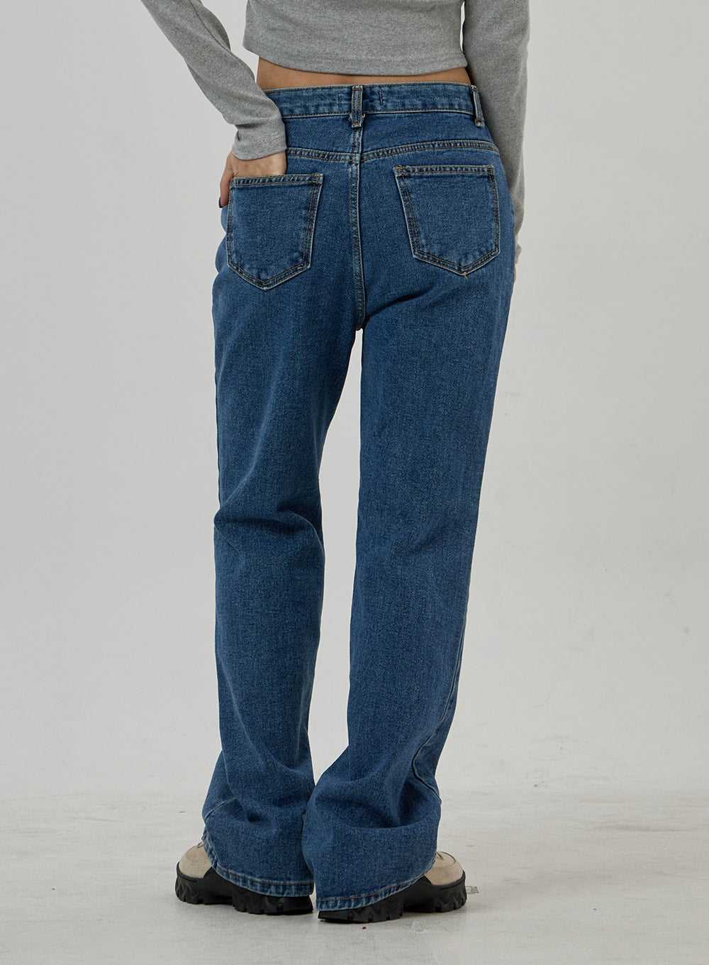 Wide Bootcut Jeans CD21