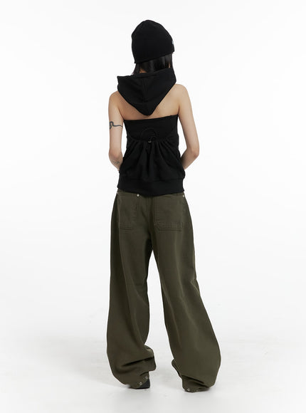 dark-grunge-back-tie-hooded-sleeveless-top-cf428