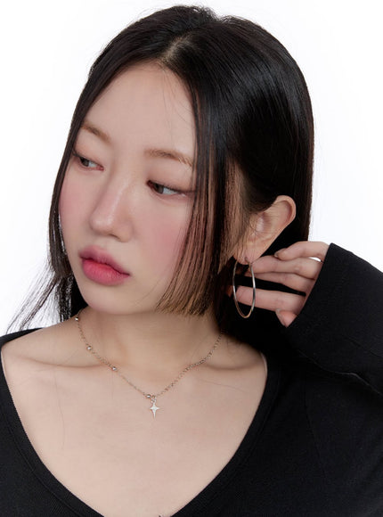 Elegant Hoop Earrings CJ513