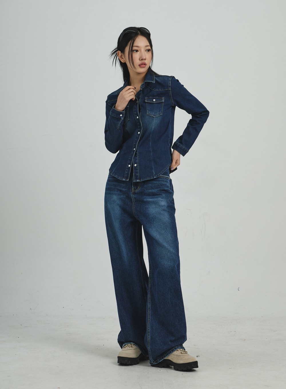 Maxi Wide Jeans CD09