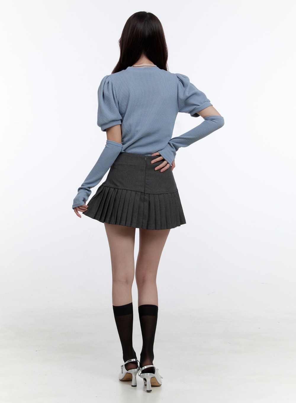 ribbon-pleated-trim-mini-skirt-oo407