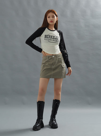 Pocket Miniskirt CG01