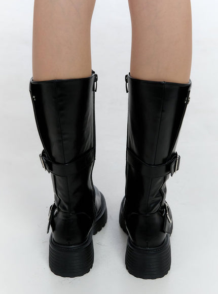 buckle-detail-mid-calf-chunky-ankle-boots-cn421