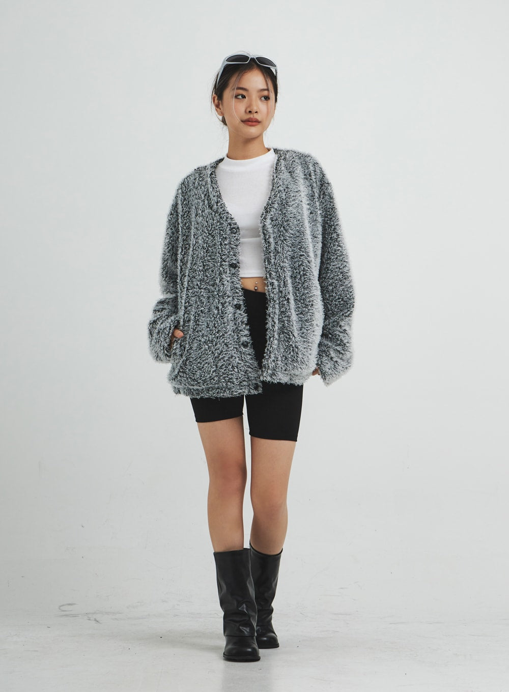 Loose Fit Cardigan Unisex CS14