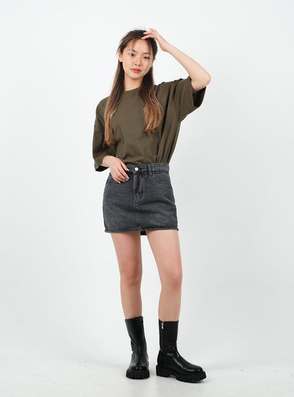 Basic Loose Fit Oversized T-shirt CA26