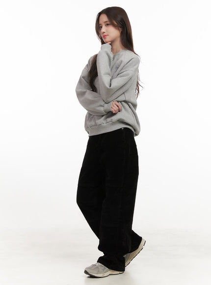 Soft Touch Fleece-Lined Wide-Leg Pants CJ515