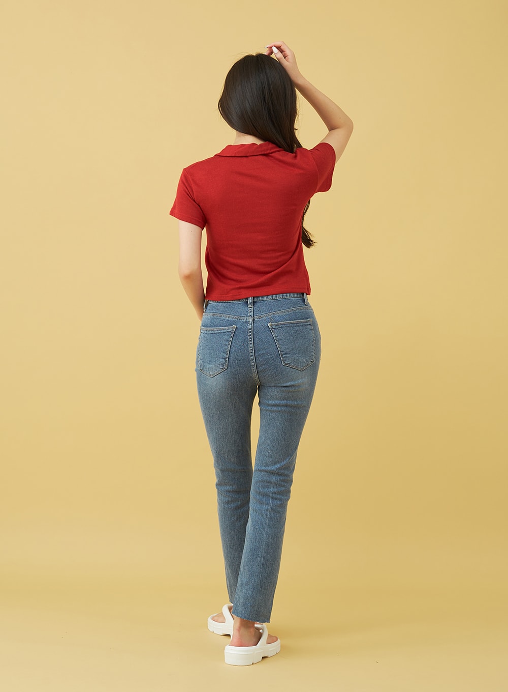 Vintage Style Skinny Jeans BU18