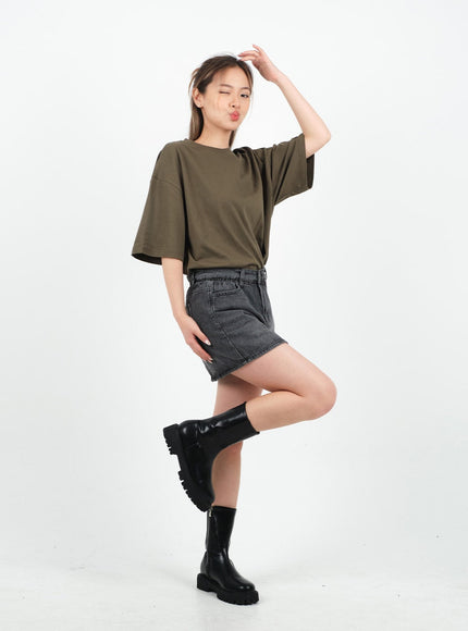 Basic Loose Fit Oversized T-shirt CA26