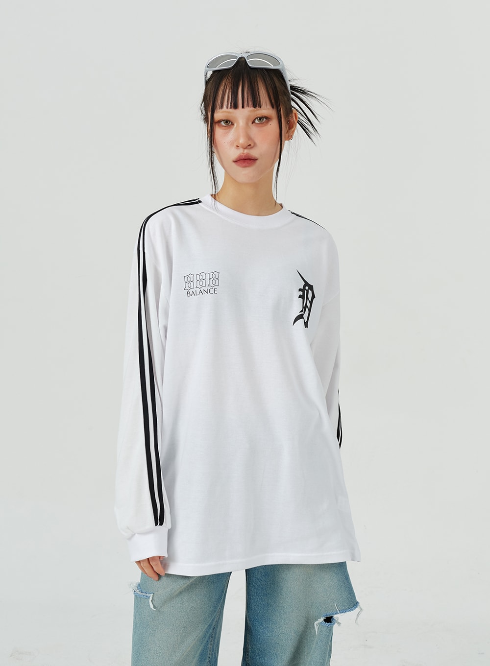 Graphic Oversized Top Unisex CM313