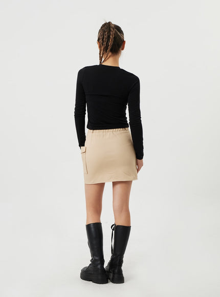 Cargo Mini Skirt CM306