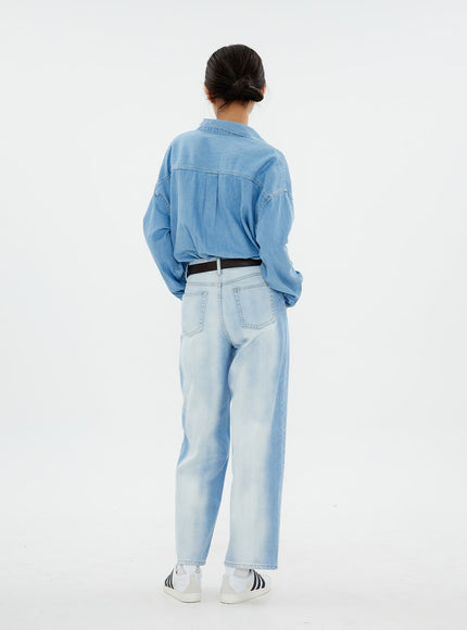 Relaxed Fit Denim Shirt CM10