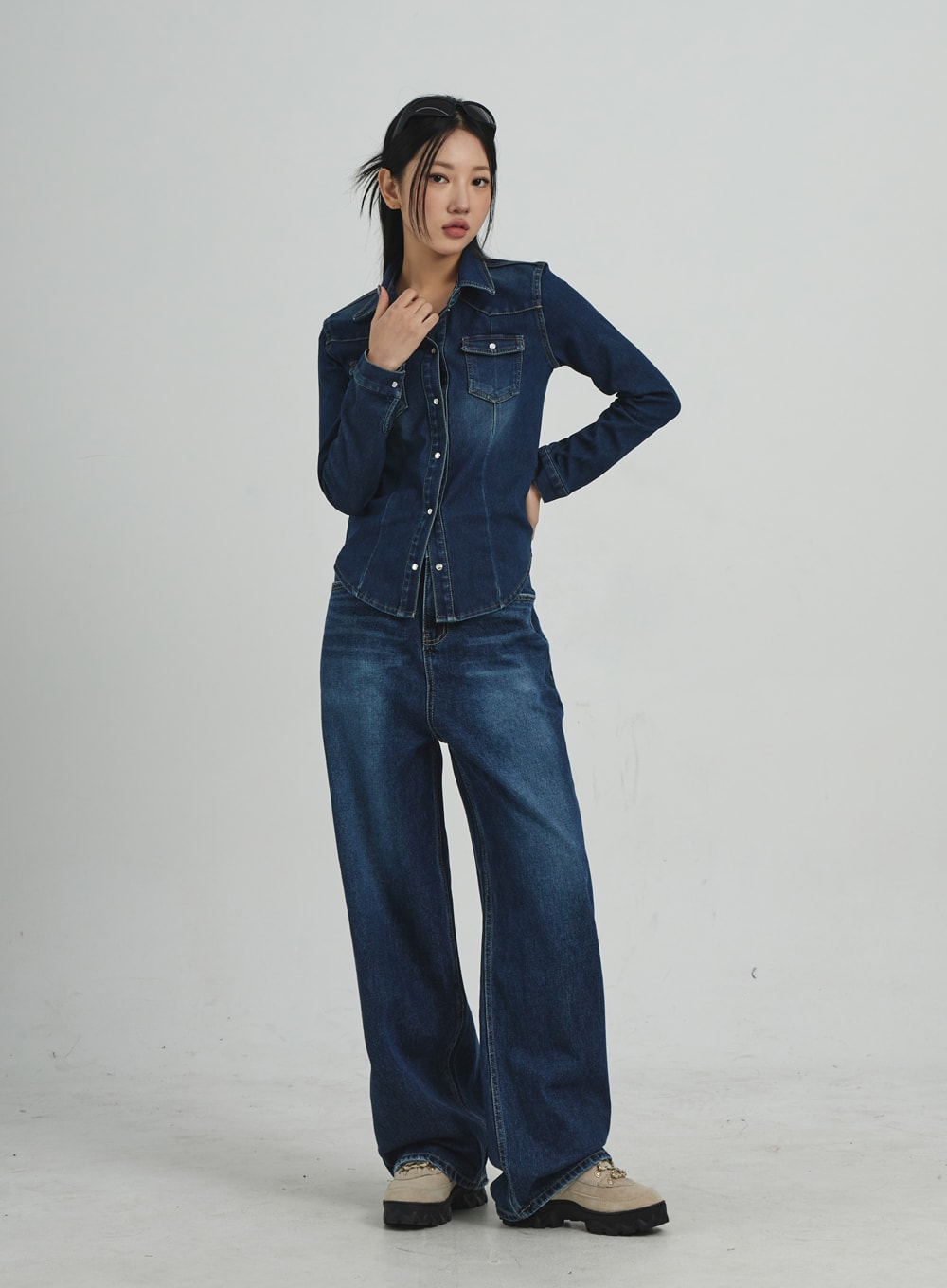 Maxi Wide Jeans CD09