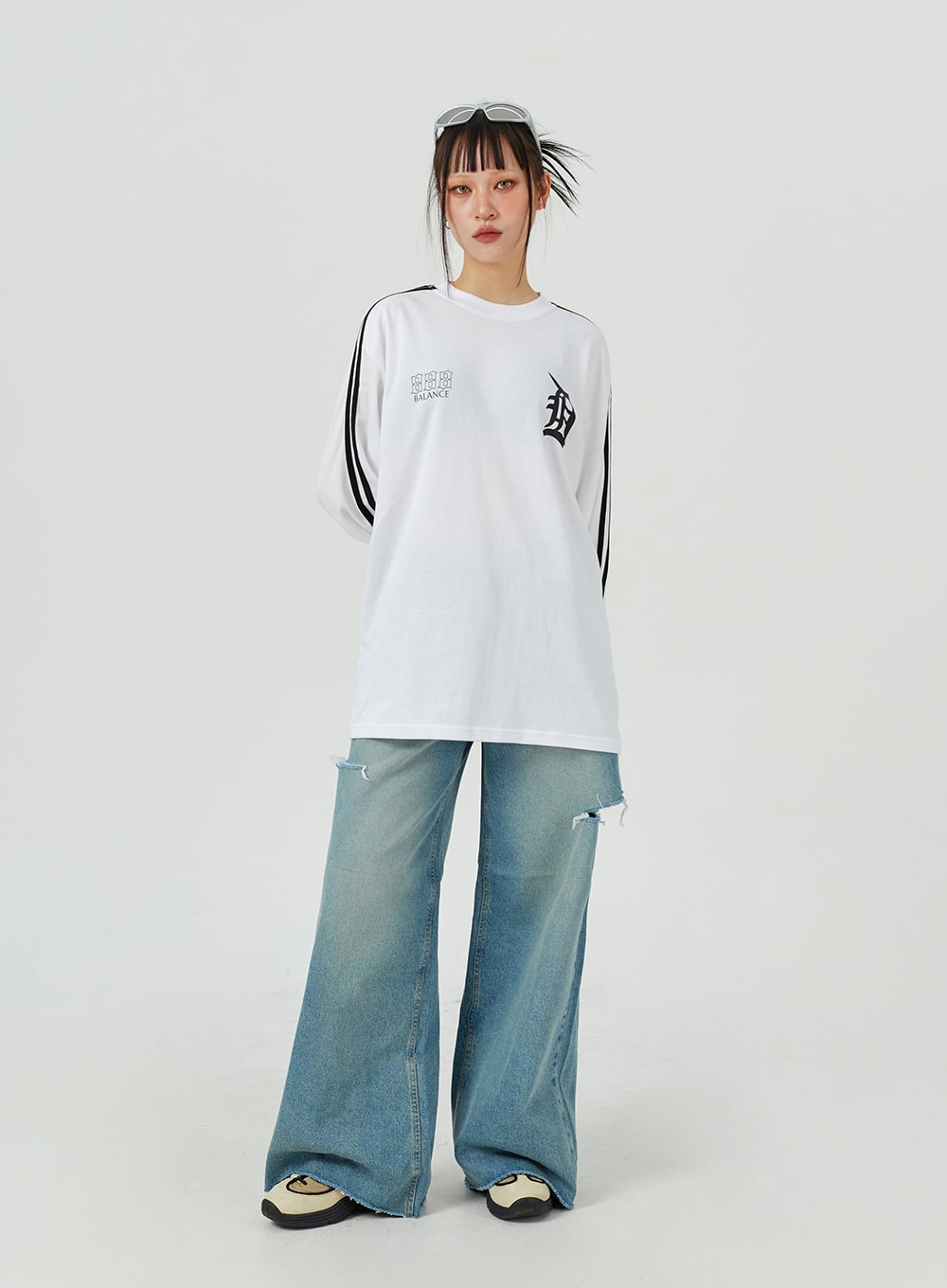 Graphic Oversized Top Unisex CM313